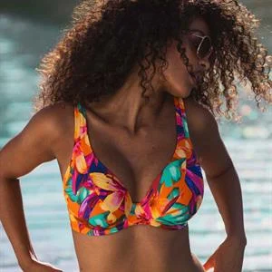Sun Haze High Apex Bikini Top