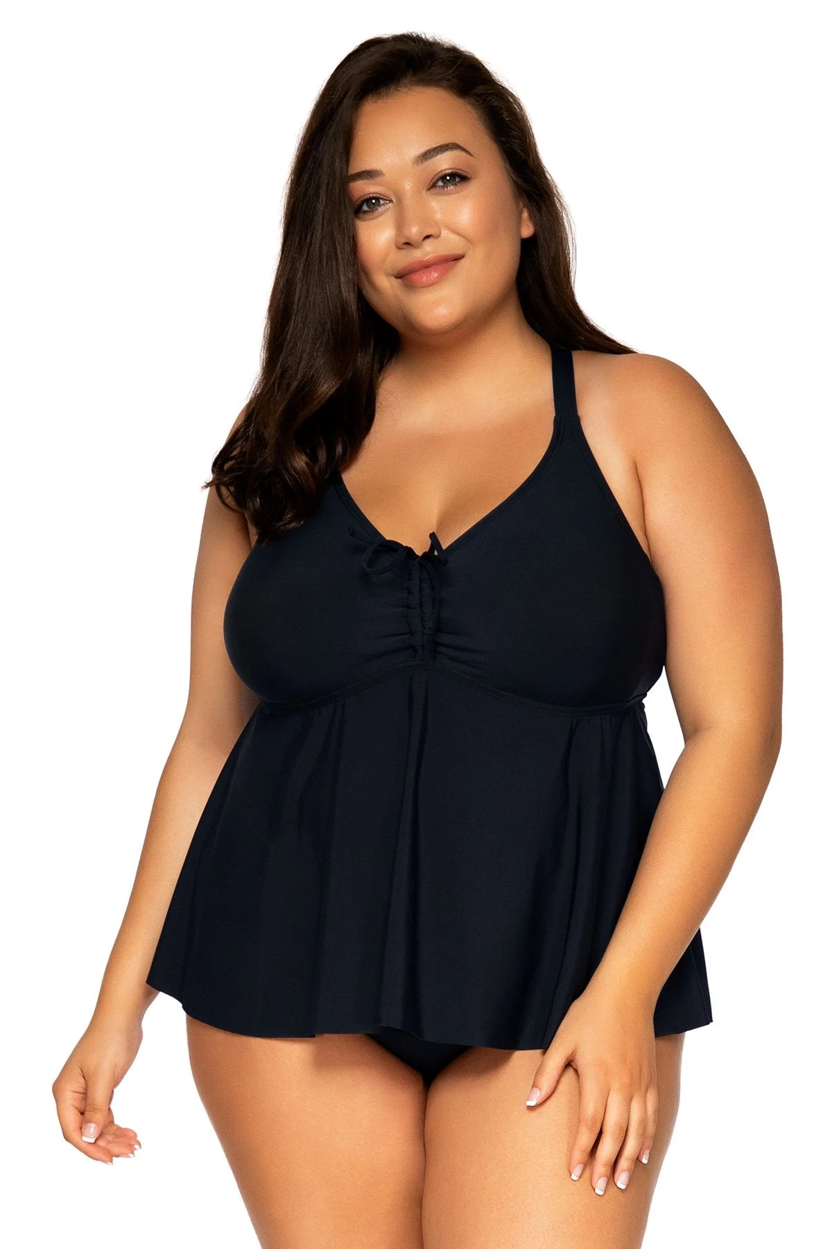 Sunsets Escape Black Marin Tankini