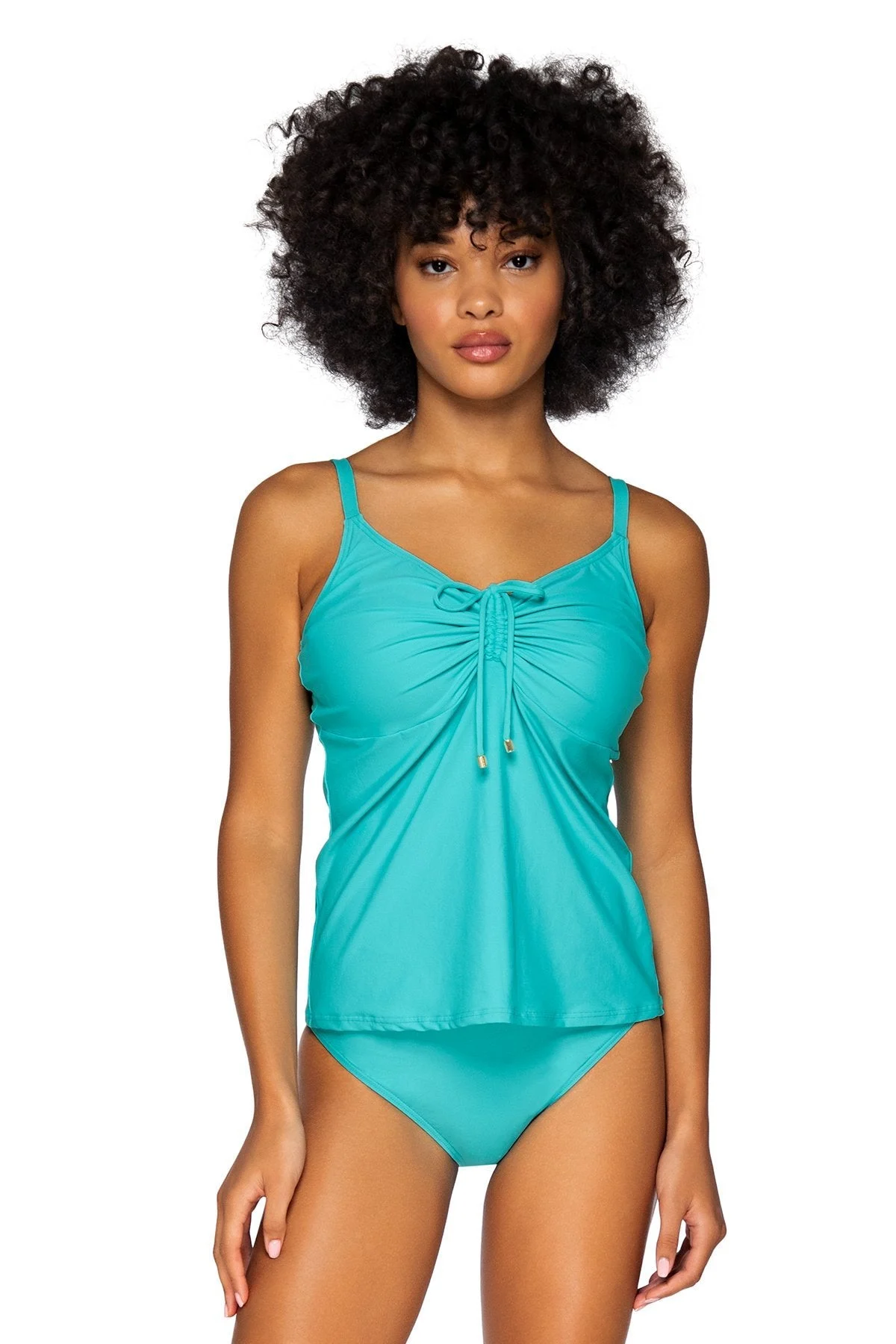 Sunsets Seaside Aqua Avery Tankini