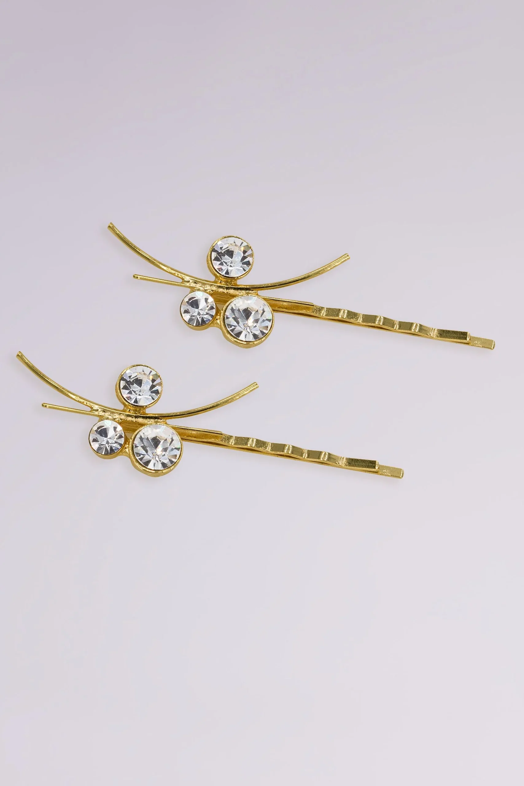 Swarovski Crystal Grecian Inspired Bobby Pin Set