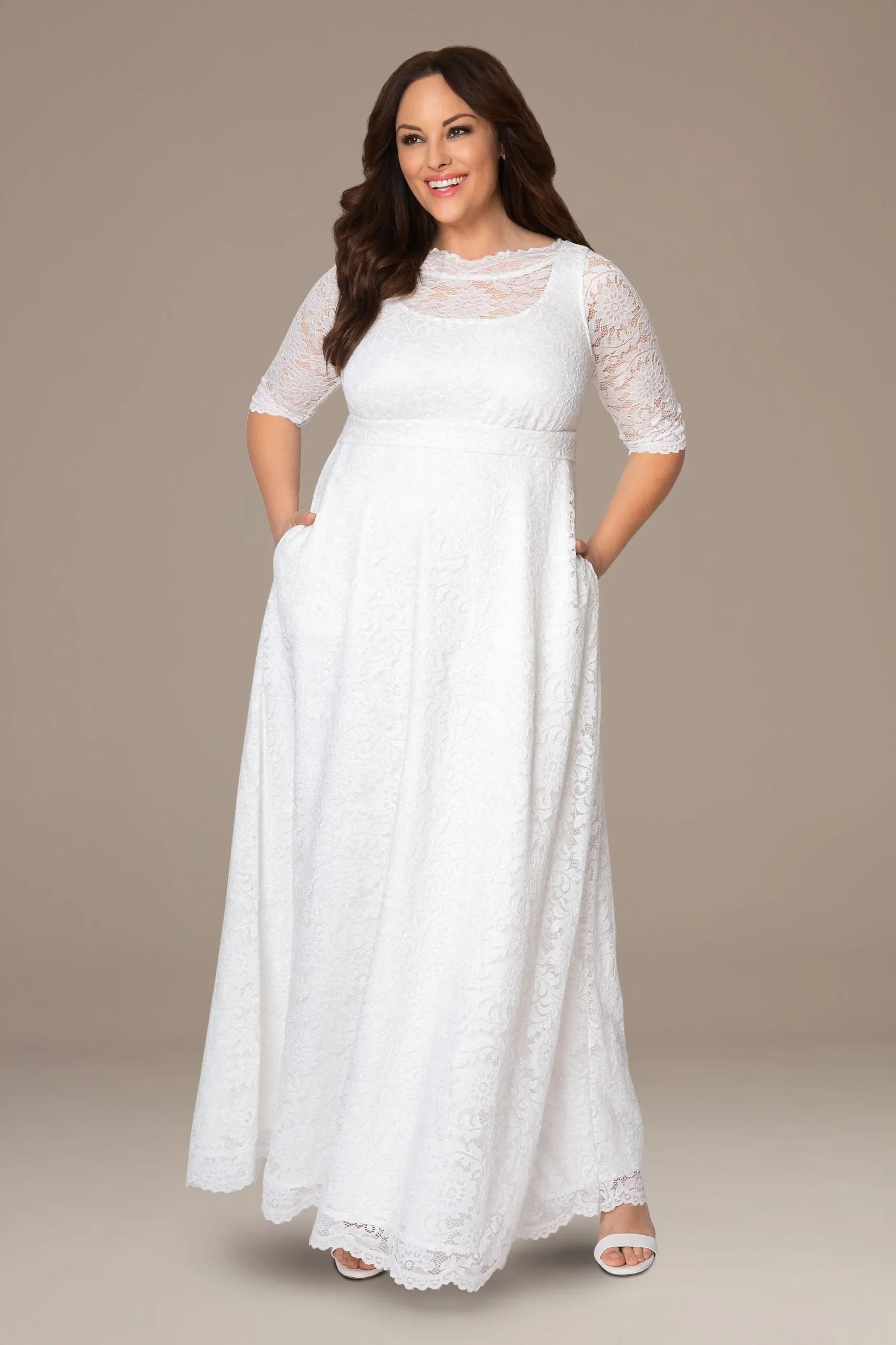 Sweet Serenity Plus Size A-Line Wedding Gown