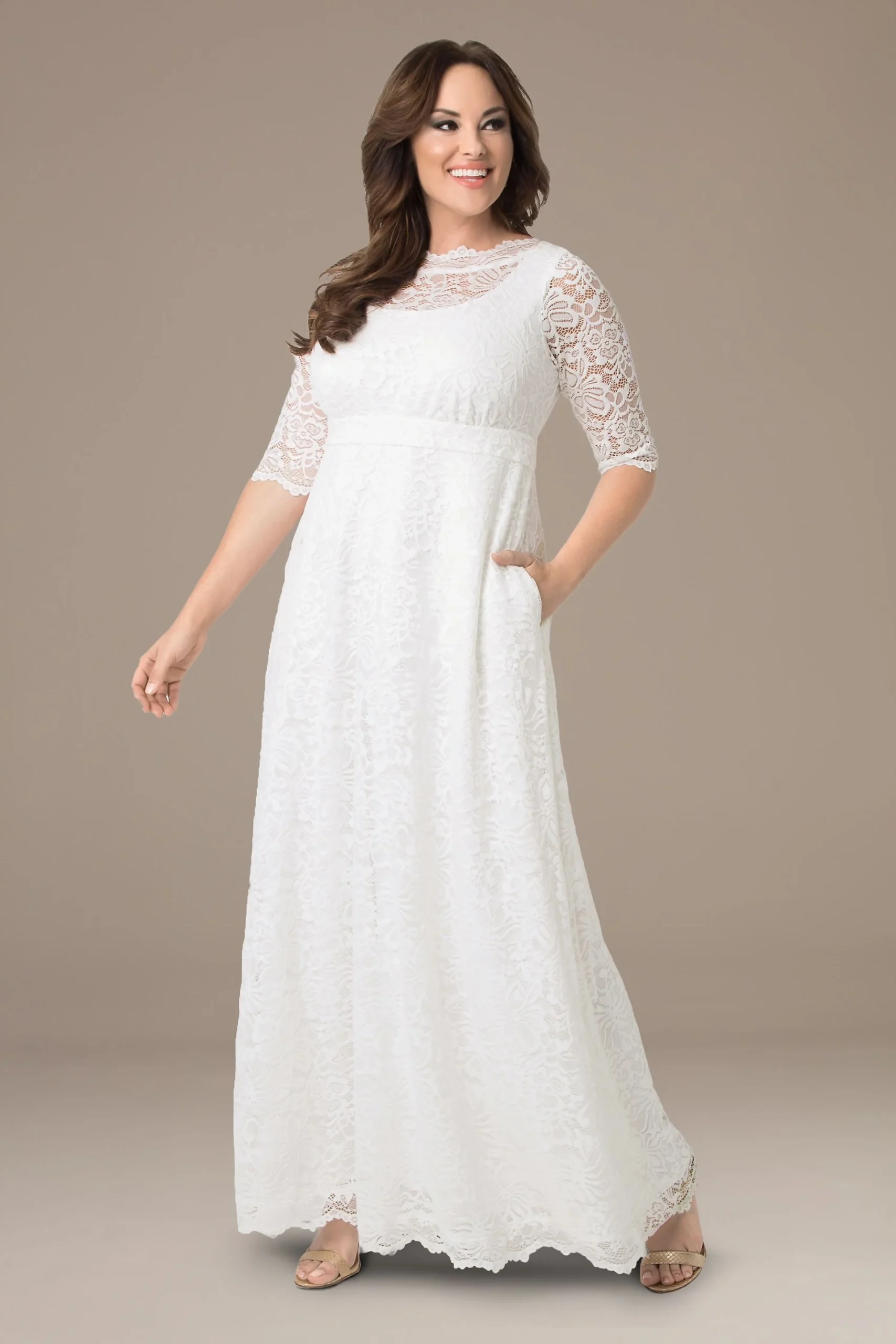 Sweet Serenity Plus Size Wedding Gown