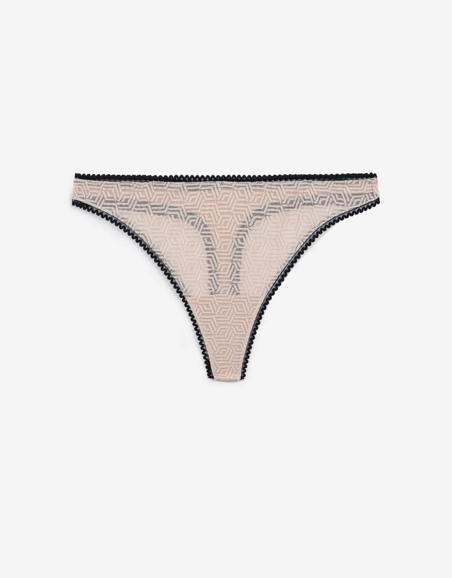 Synergy Thong in Soft Pink