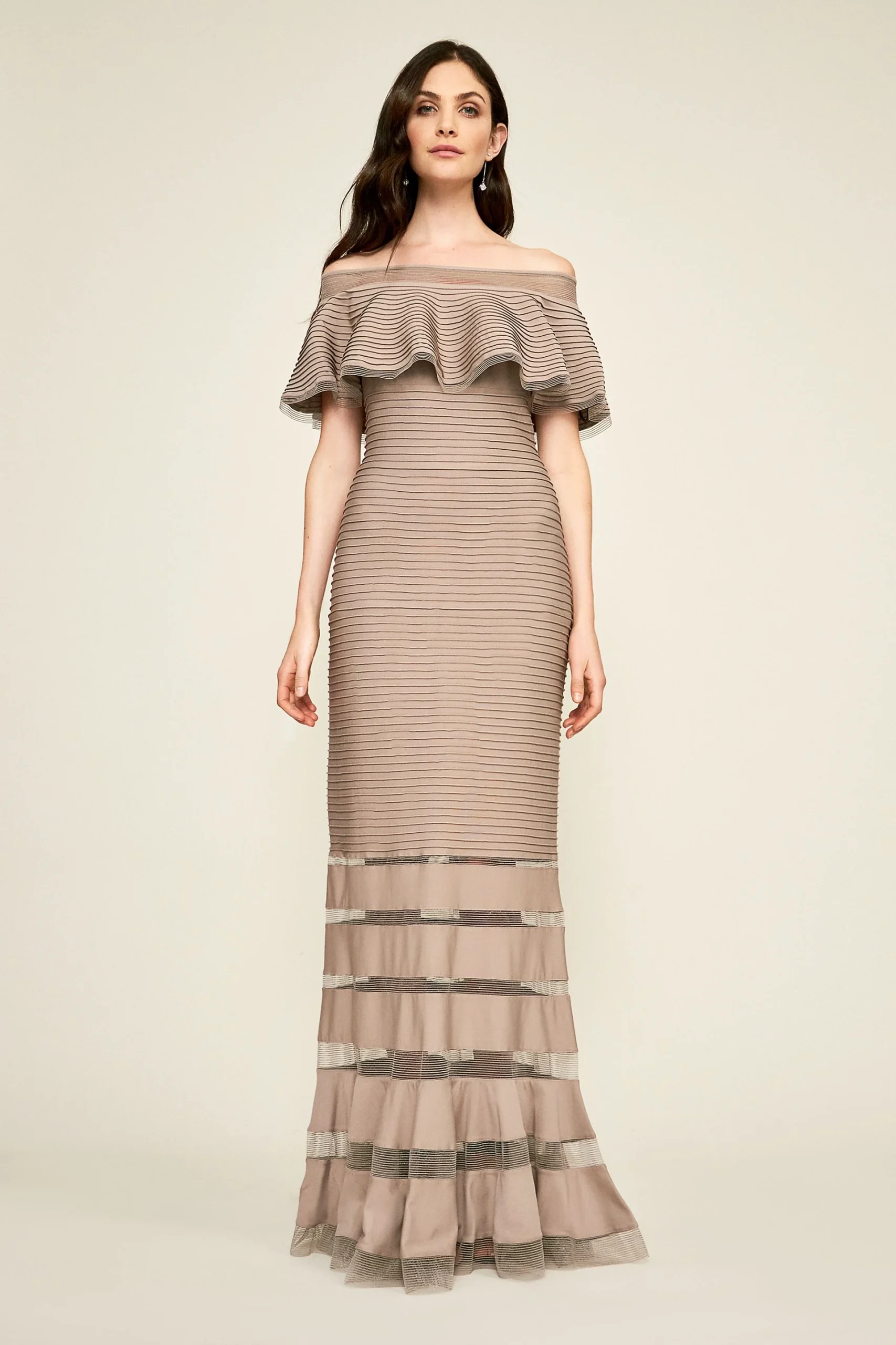 Tabora Off-the-Shoulder Gown