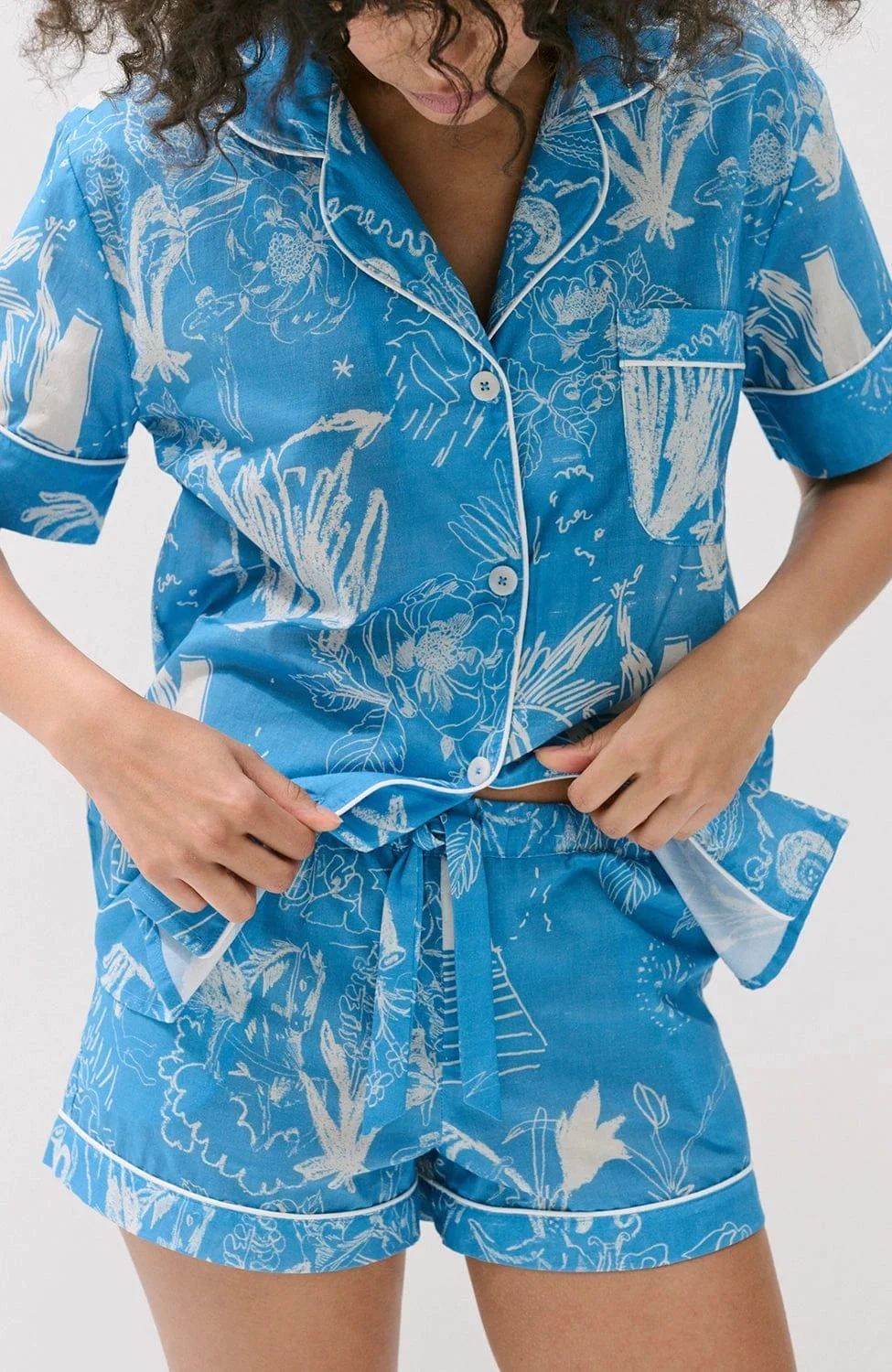 Temple Del Sol Short Pajama Set