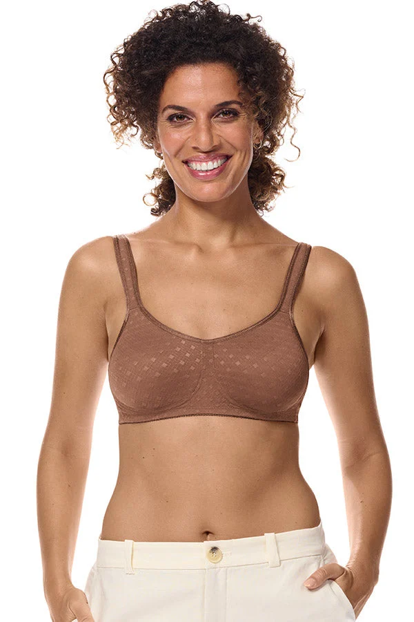 Tiana Non-wired Bra - Mocha