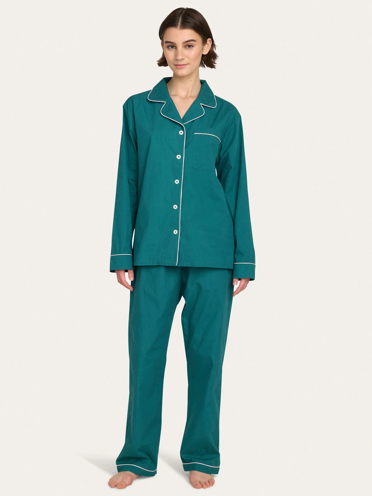 Tommy Unisex PJ Set in Hunter