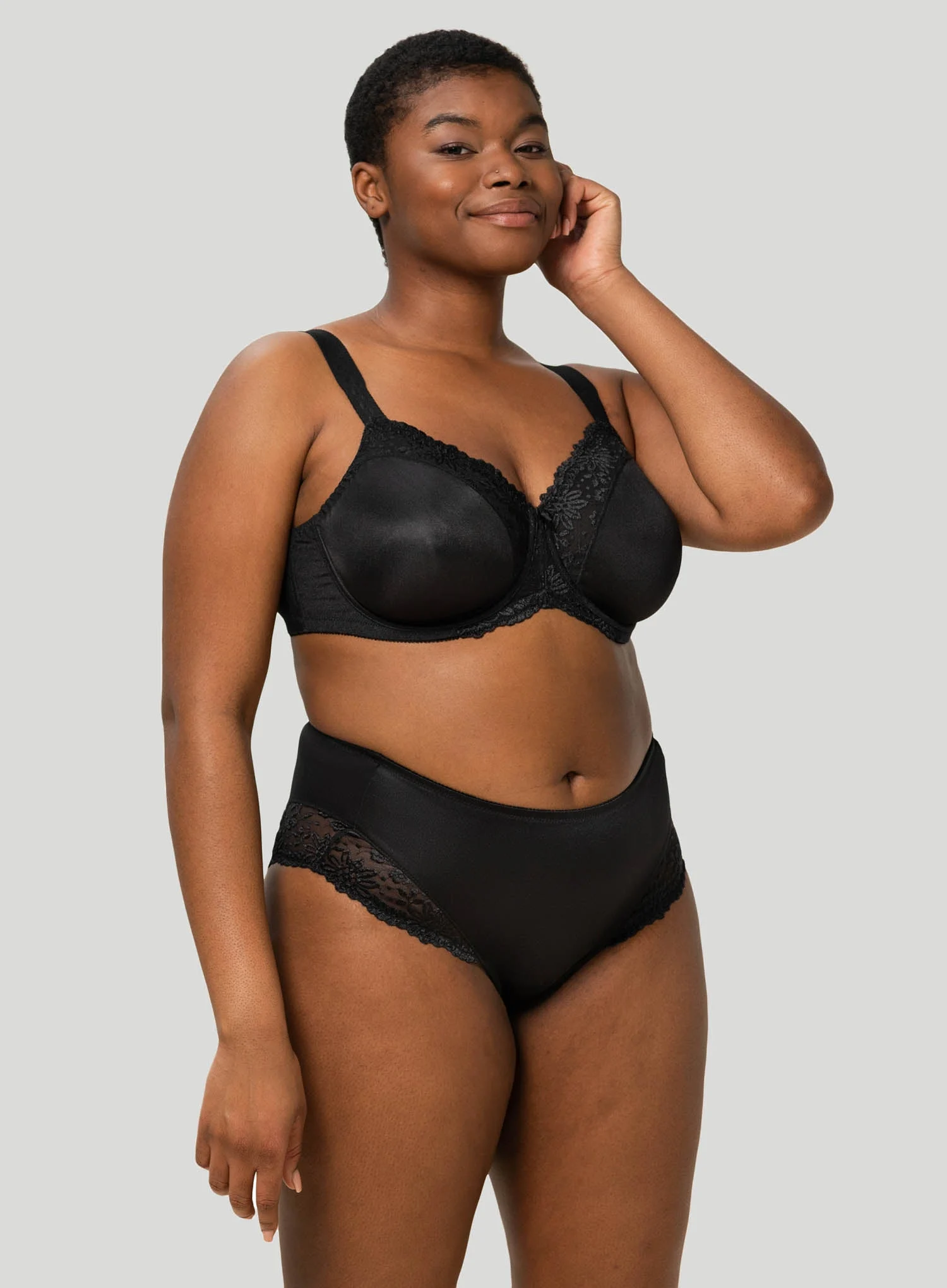 Triumph: Ladyform Soft Underwired Bra Black