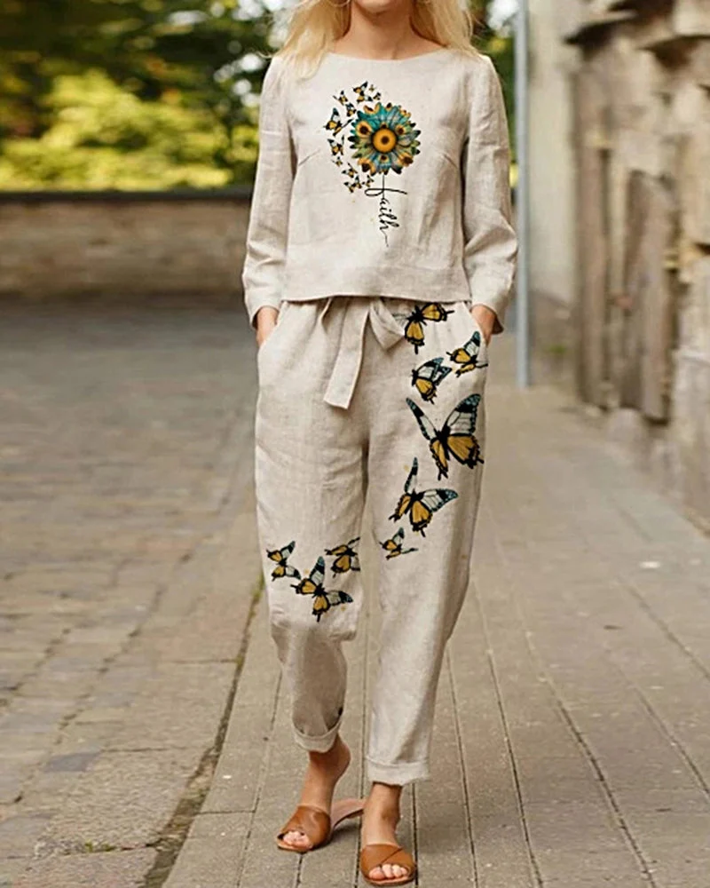 Two Piece Print Tracksuit