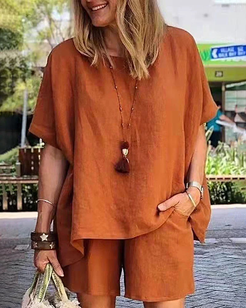 Two Piece Shorts Sets