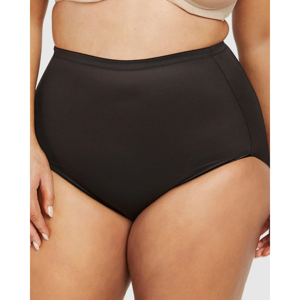 Unbelievable Comfort Plus Size High Waist Shaping Brief