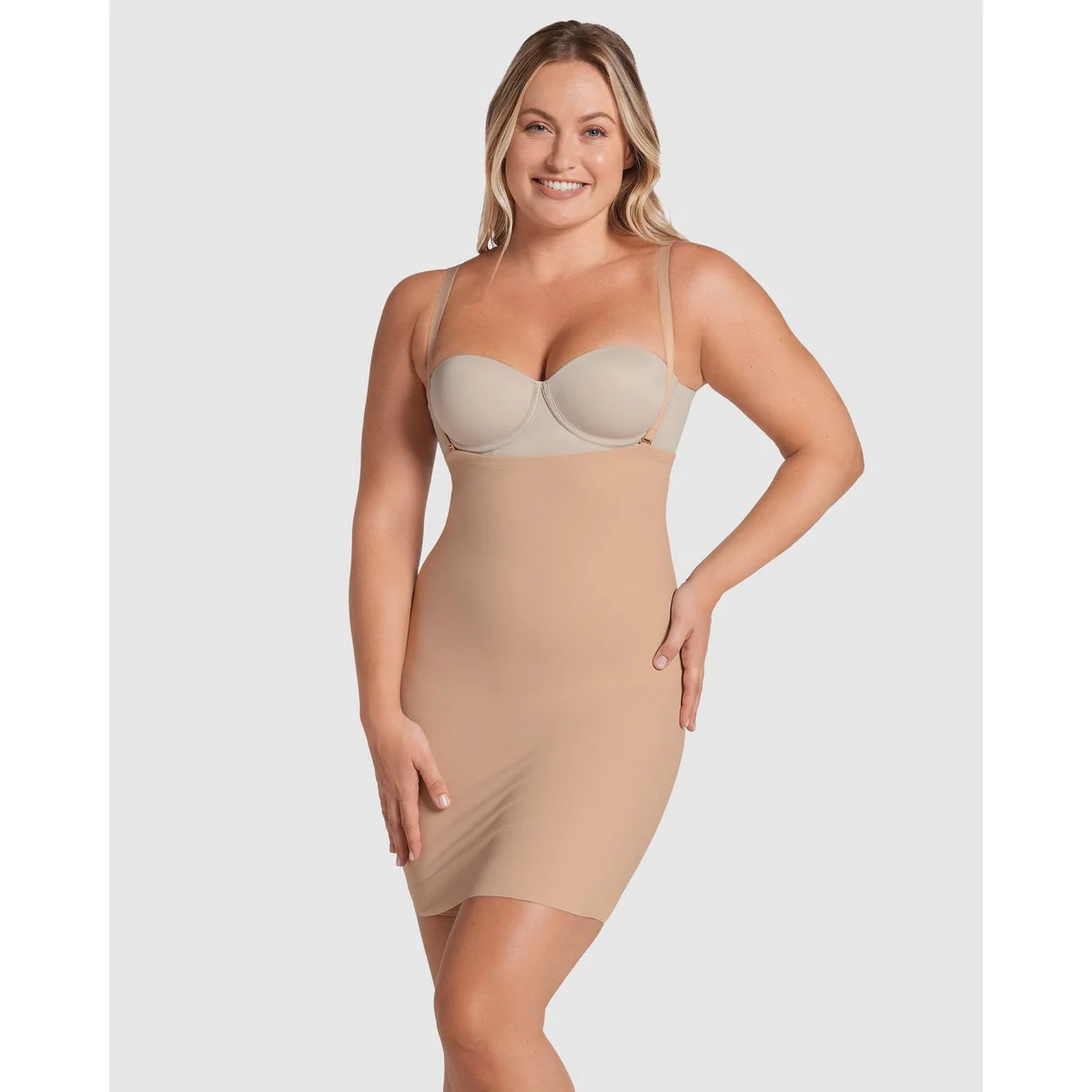 Undetectable Skort Shapewear Slip Skirt & Anti Chafe Short