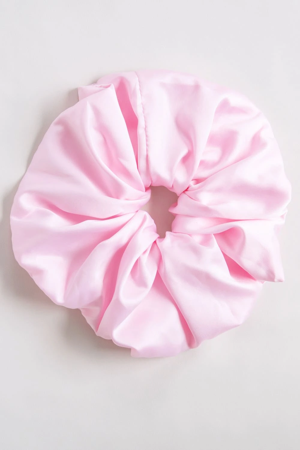 Upcycled Extra Big Scrunchie in Pink
