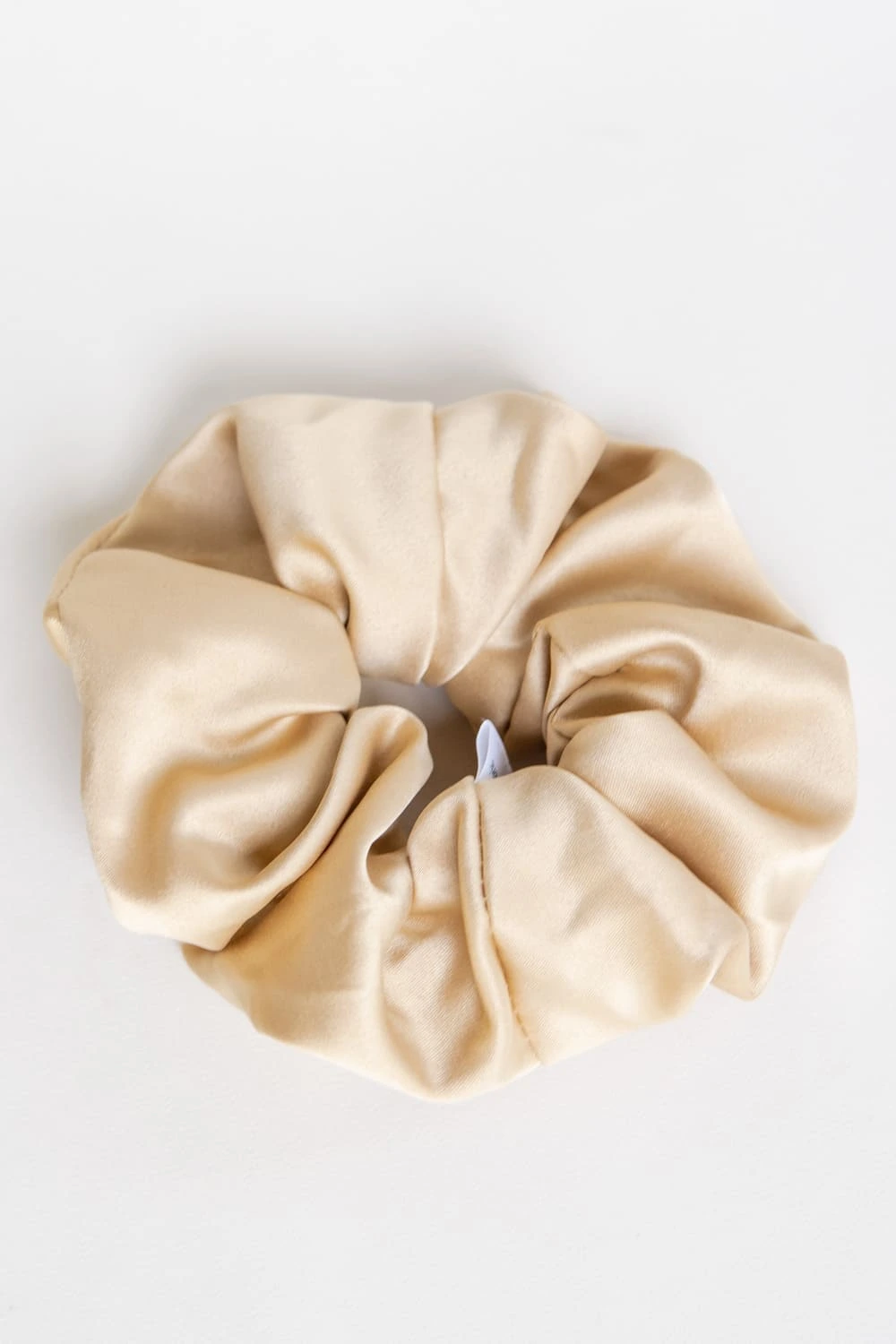 Upcycled Gold Scrunchie