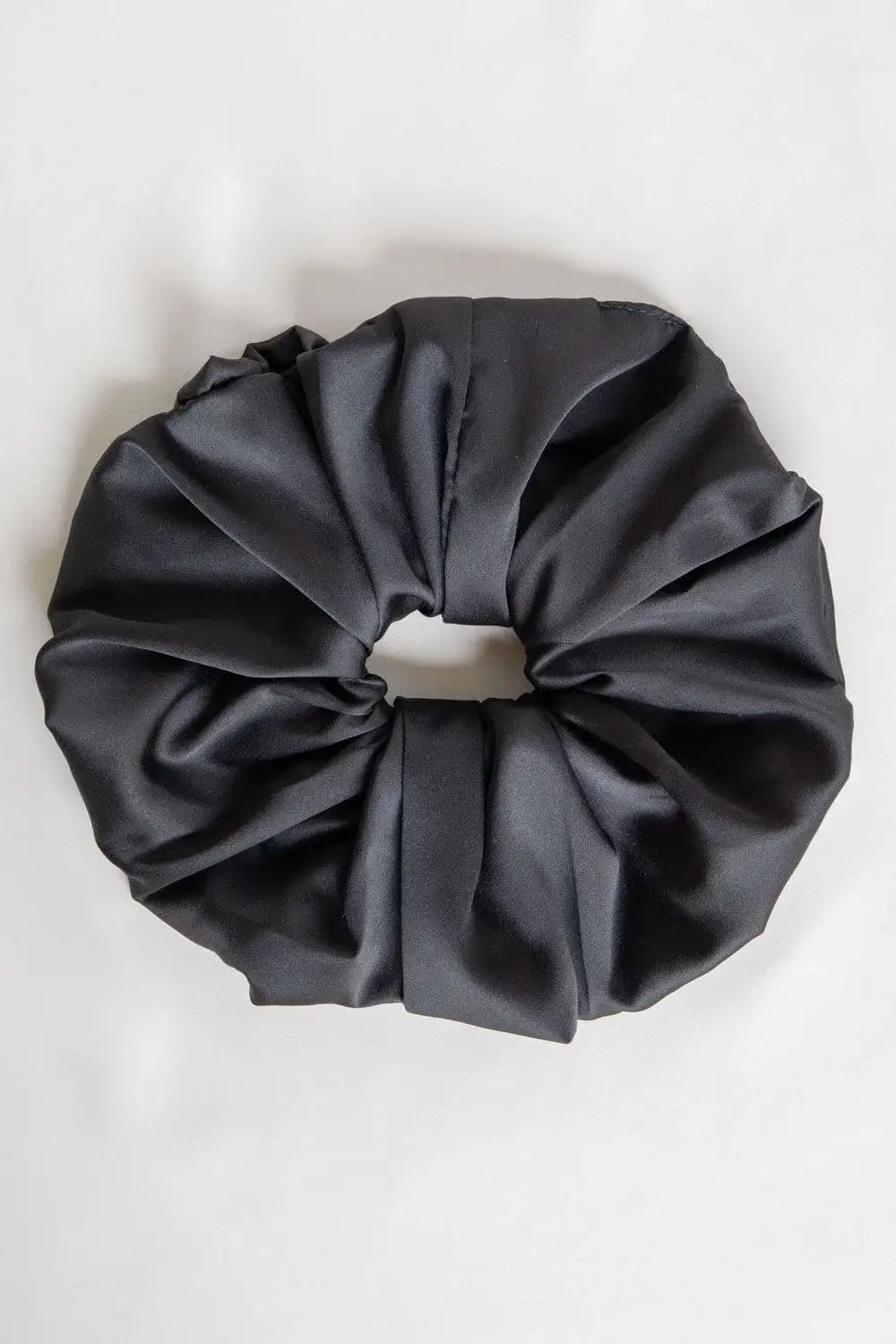 Upcycled Oversized Scrunchie in Black