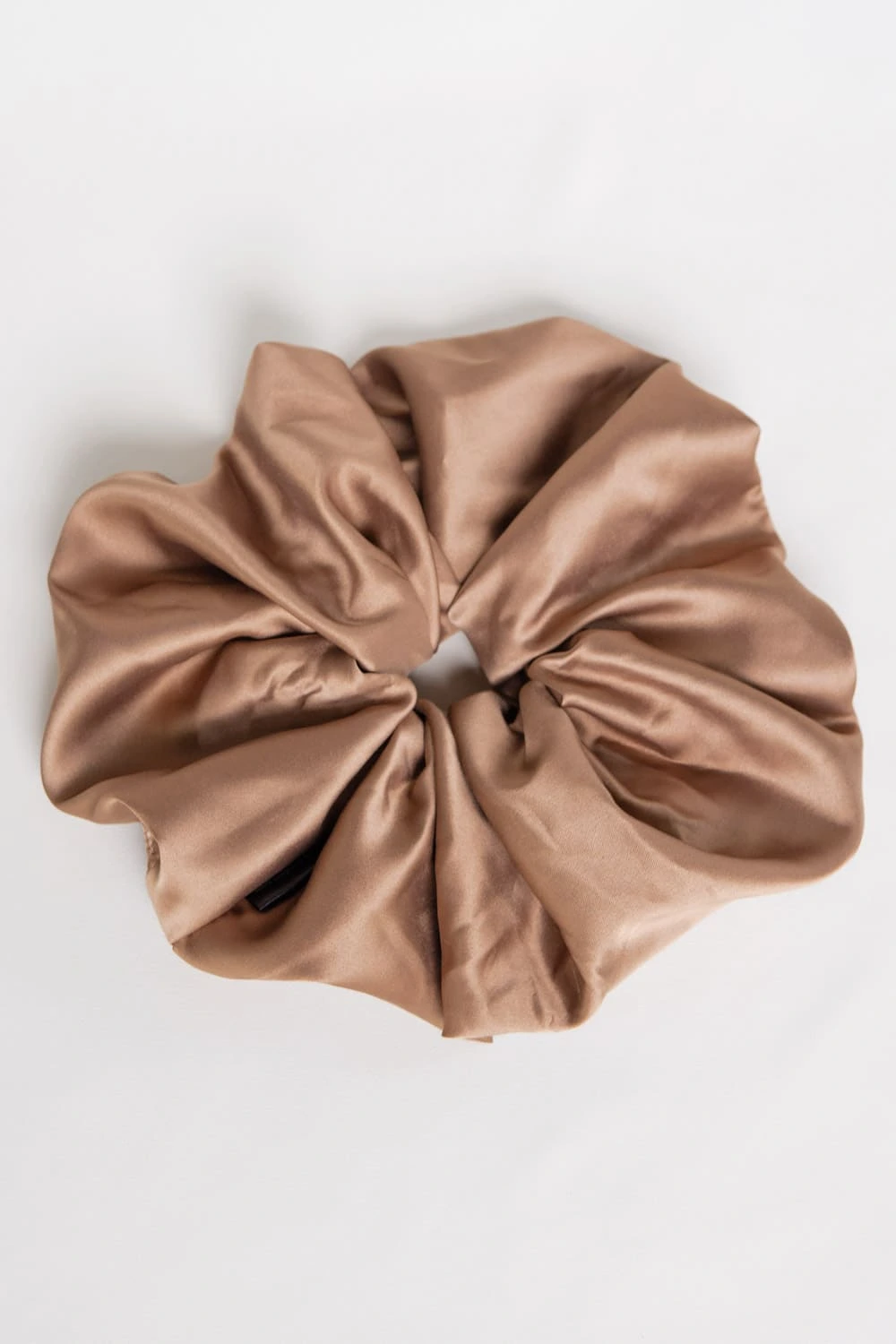 Upcycled Oversized Scrunchie in Copper