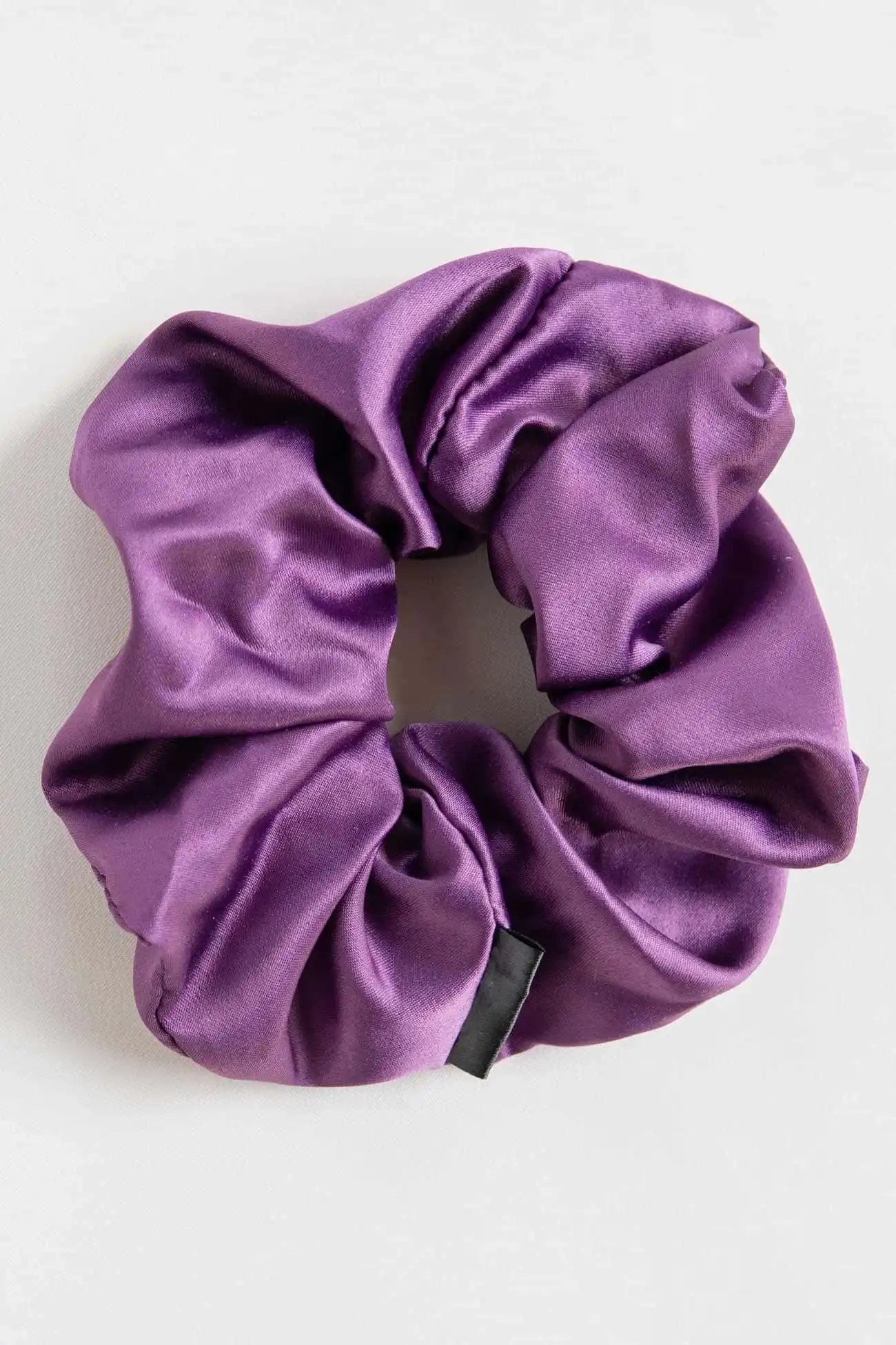 Upcycled Purple Scrunchie