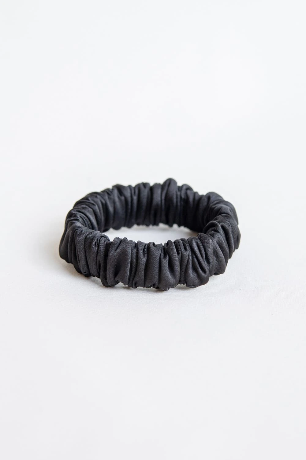 Upcycled Small Scrunchie in Black