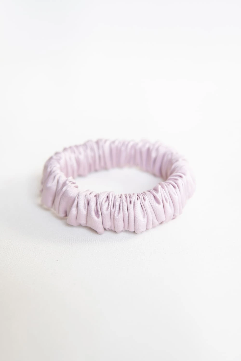 Upcycled Small Scrunchie in Blush Pink