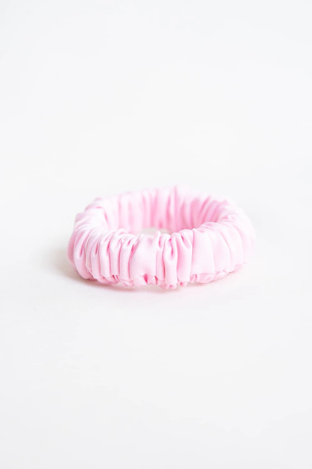 Upcycled Small Scrunchie in Pink