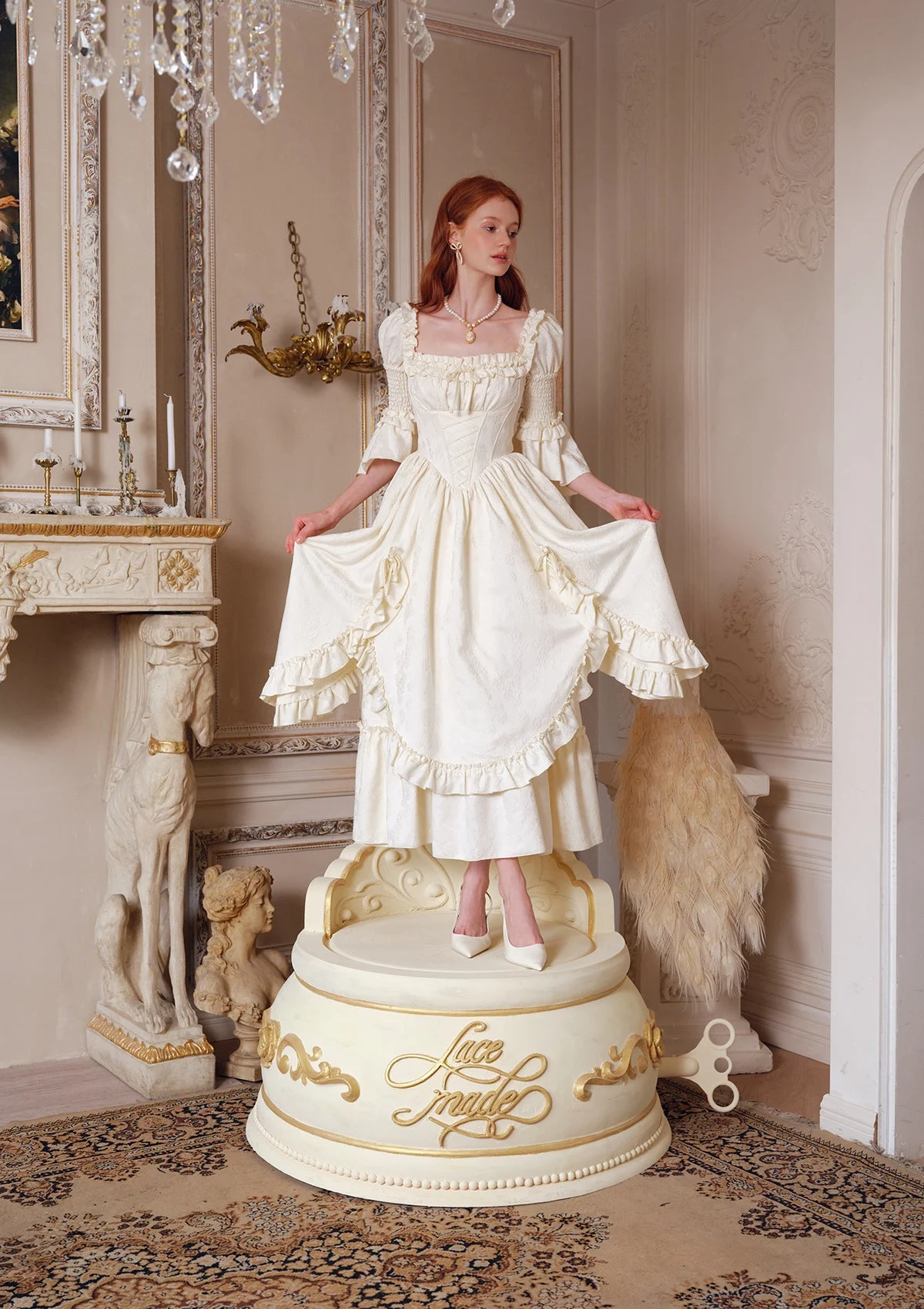 （US Exclusive）Angel's Cradle Corset Dress