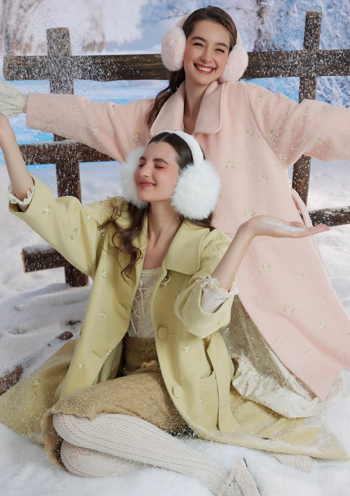 （US Exclusive）Blushy Wasabi Coat