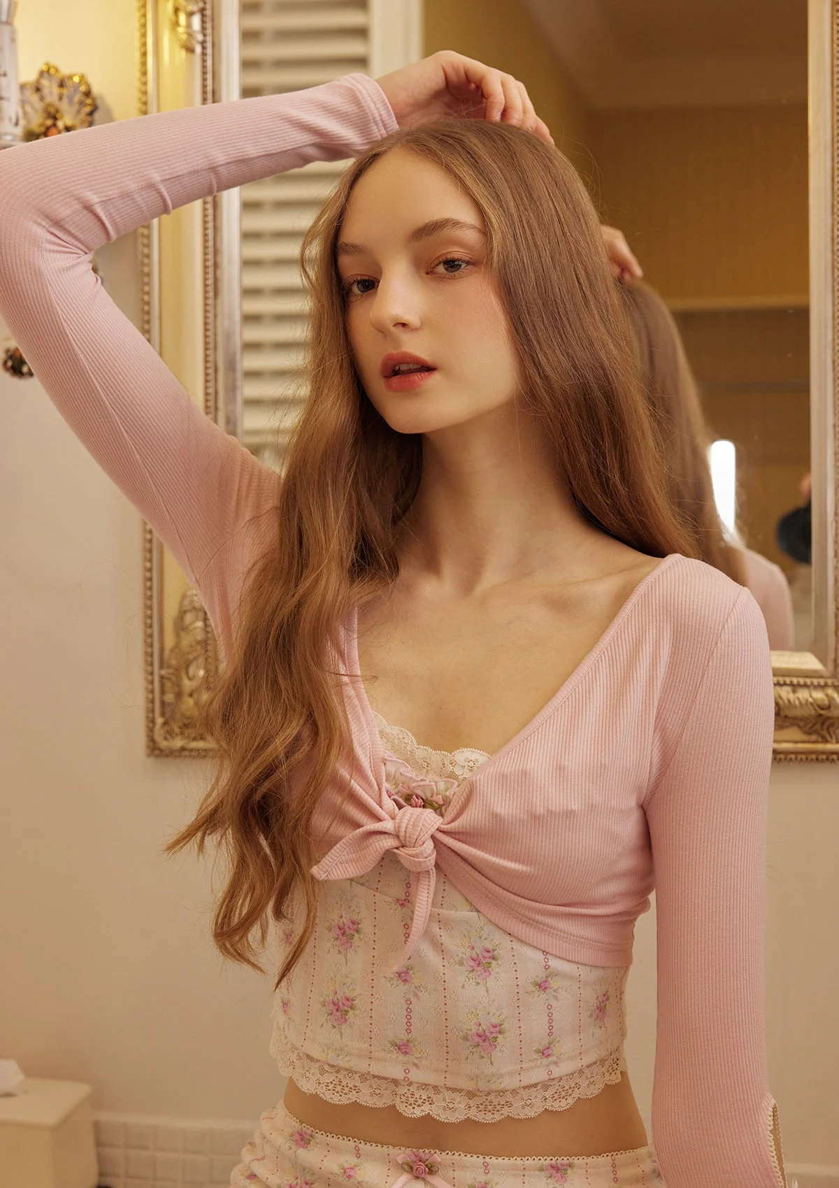 （US Exclusive）Chambord Ballet Knit Cardigan