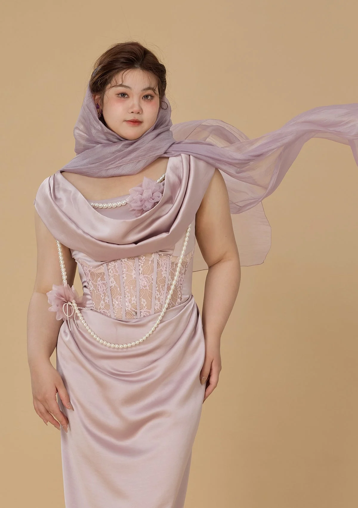 （US Exclusive）Curve & Plus The Age of Adaline Corset Dress