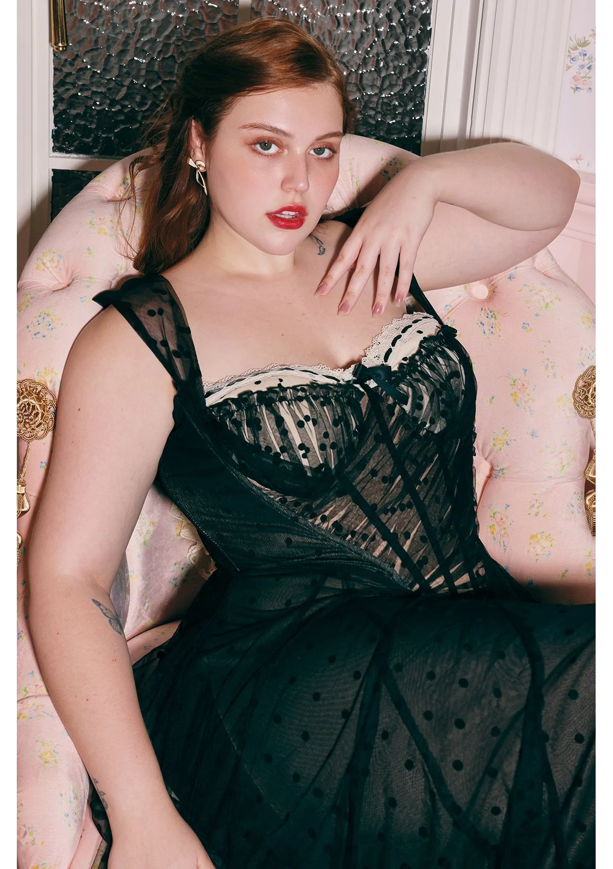 （US Exclusive）Curve & Plus Dream Harbor Midnight Dress