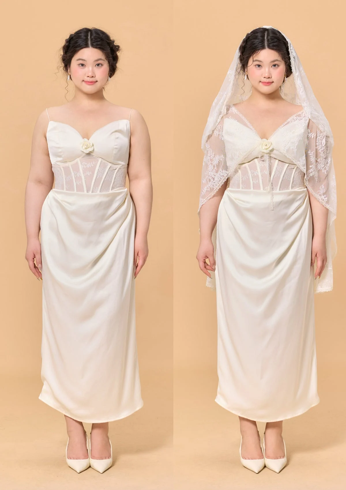 （US Exclusive）Curve & Plus "Enchanted" Corset Dress