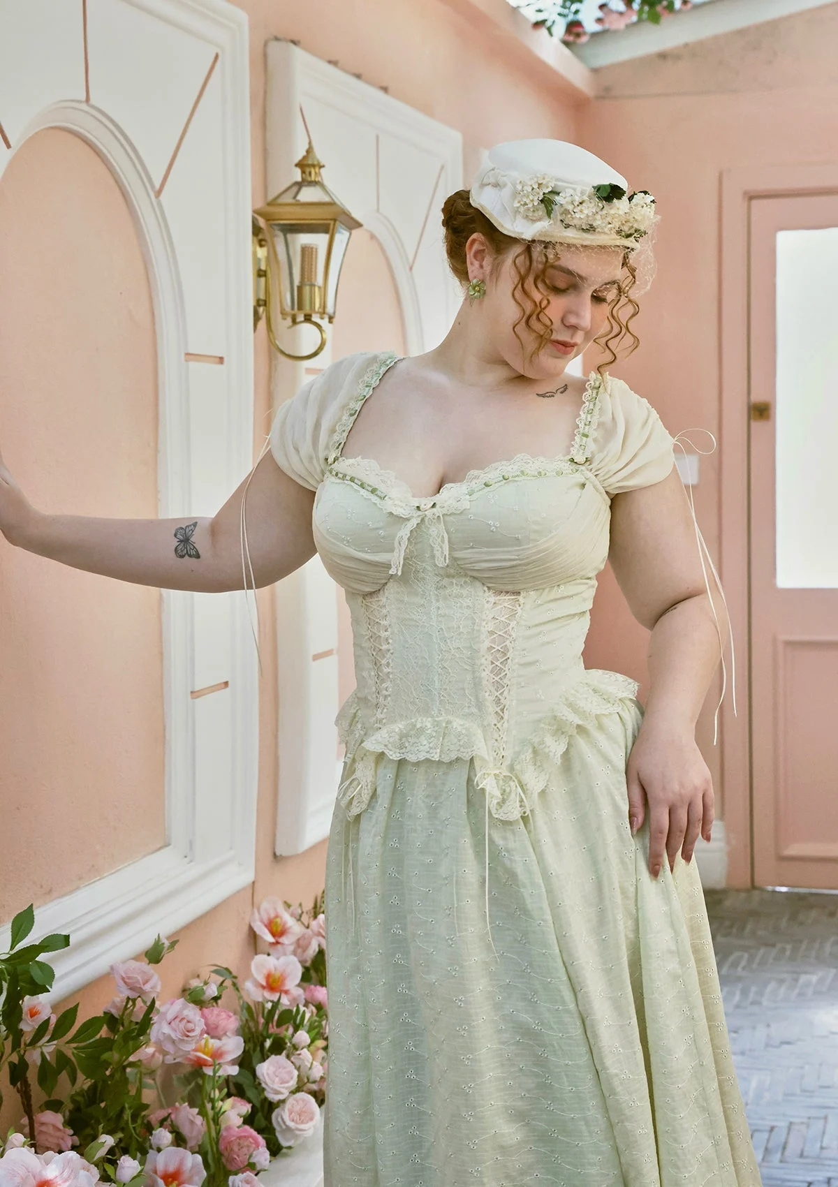 （US Exclusive）Curve & Plus Gardenia Mambo Corset Dress