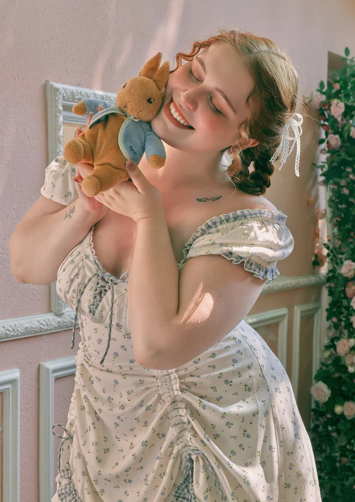 (US Exclusive)Curve & Plus Peter Rabbit Dollhouse Dress