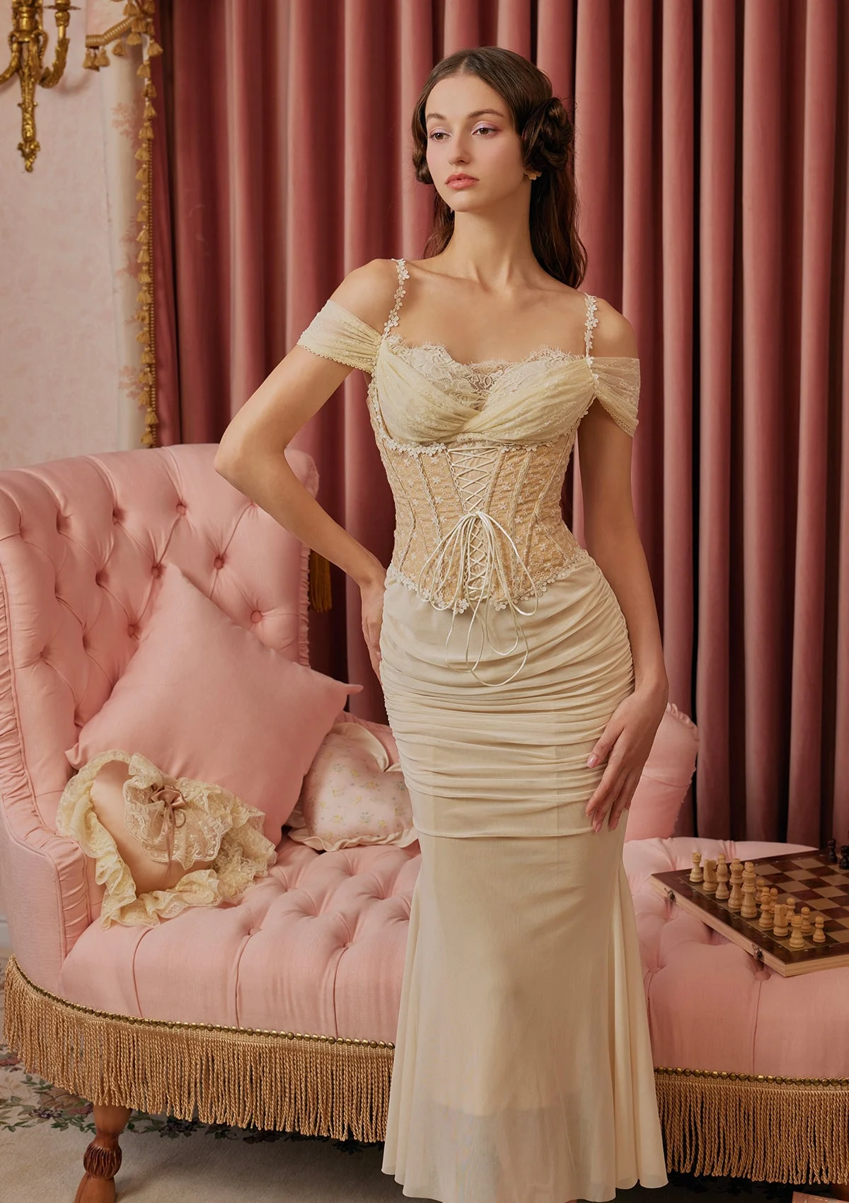 （US Exclusive）The Hourglass Of Time Corset Dress