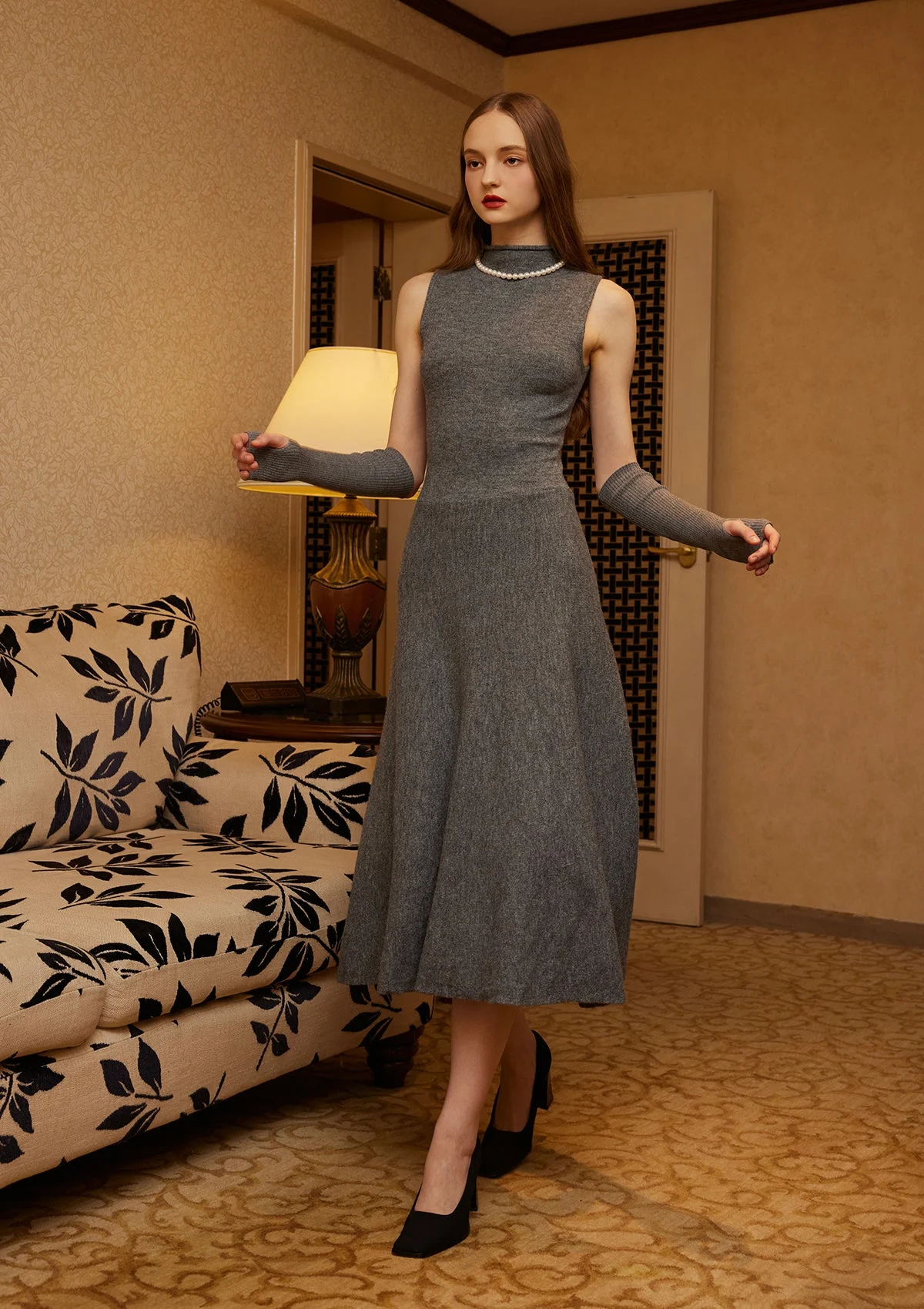 （US Exclusive）Miss Mine Knit Dress（Long）