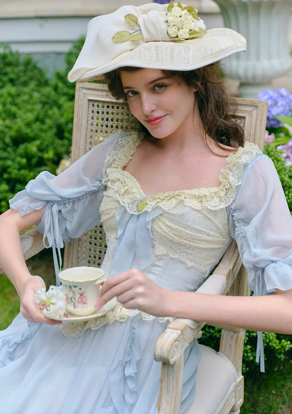 （US Exclusive）"The skirt of Rila"Corset Dress