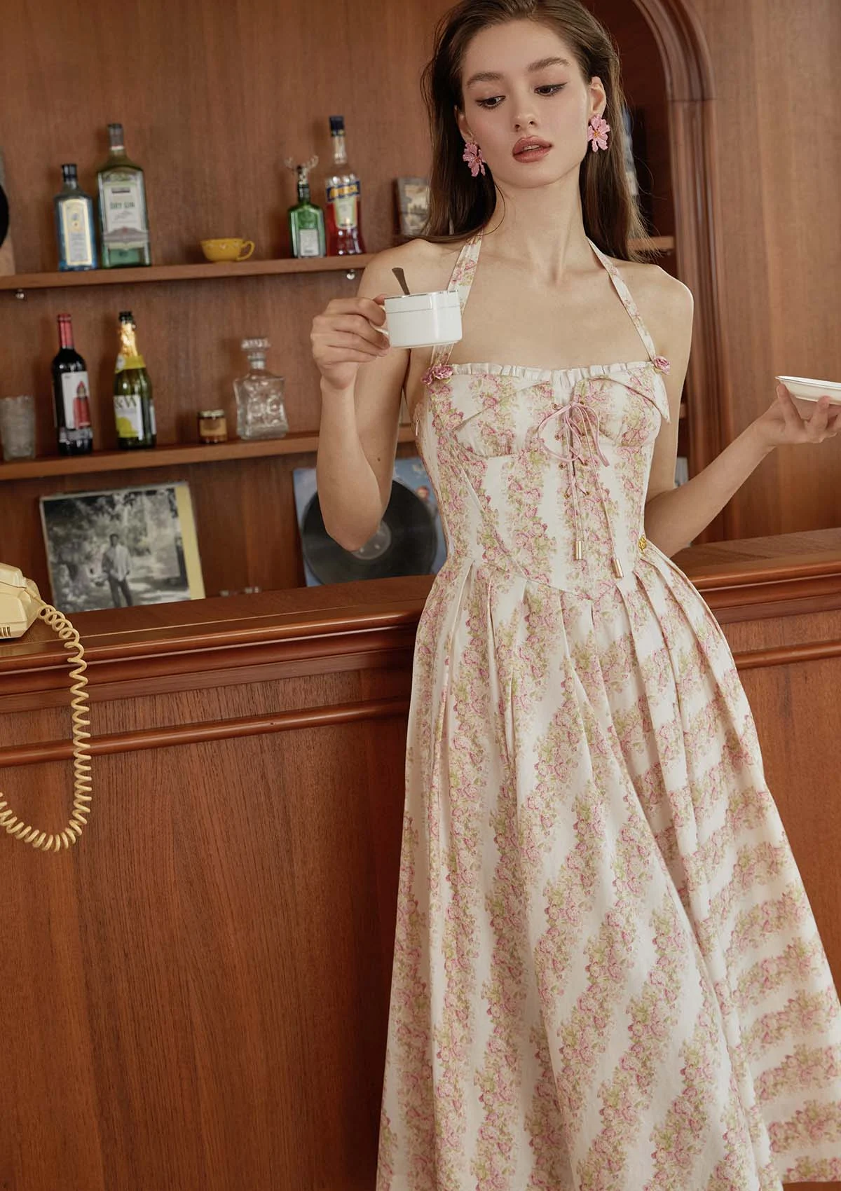 （US Exclusive）Tuscany Rose Corset Dress
