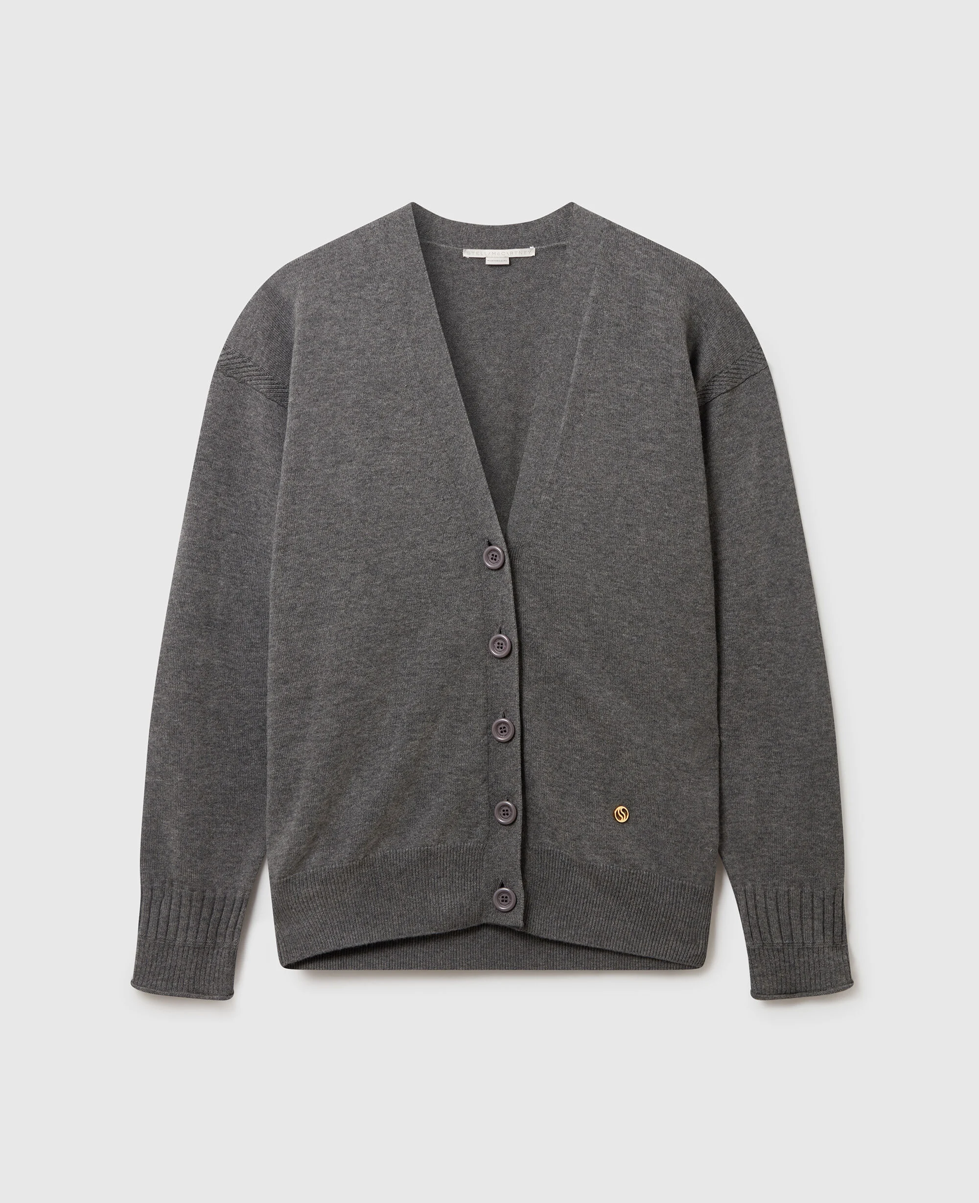 V-Neck Long Sleeved Cardigan