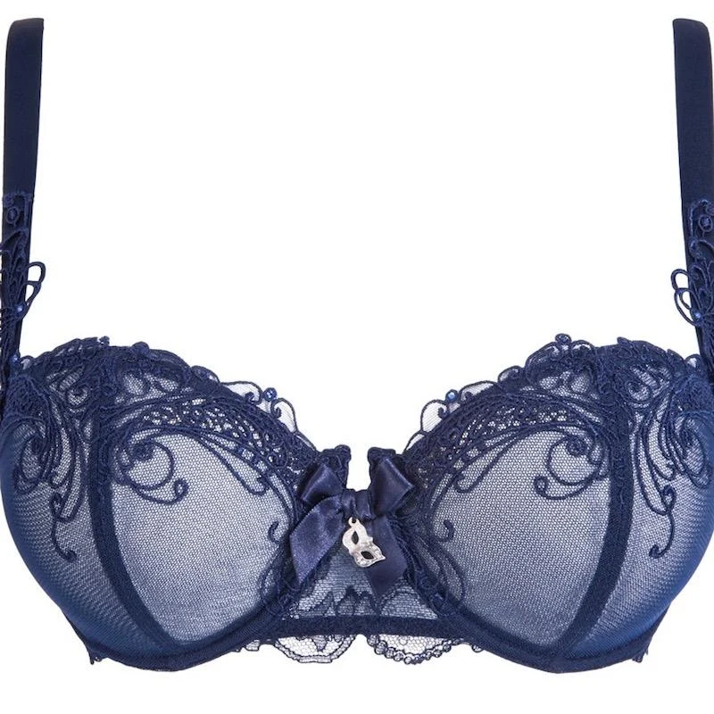 Vertical seam Demi Cup Bra