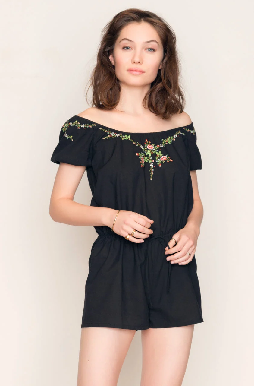VINTAGE HANDKERCHIEF PLAYSUIT