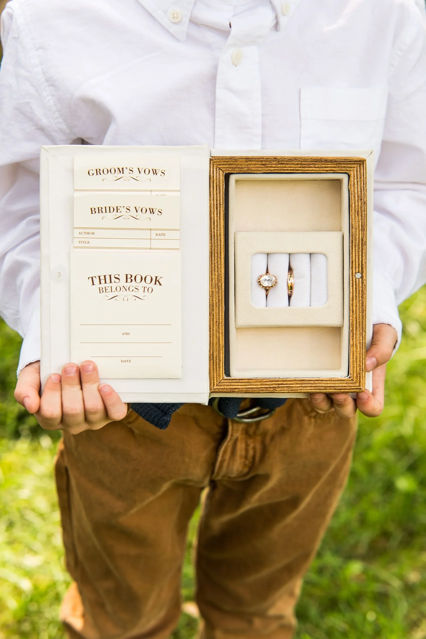 Vintage Inspired Jewelry Book Box