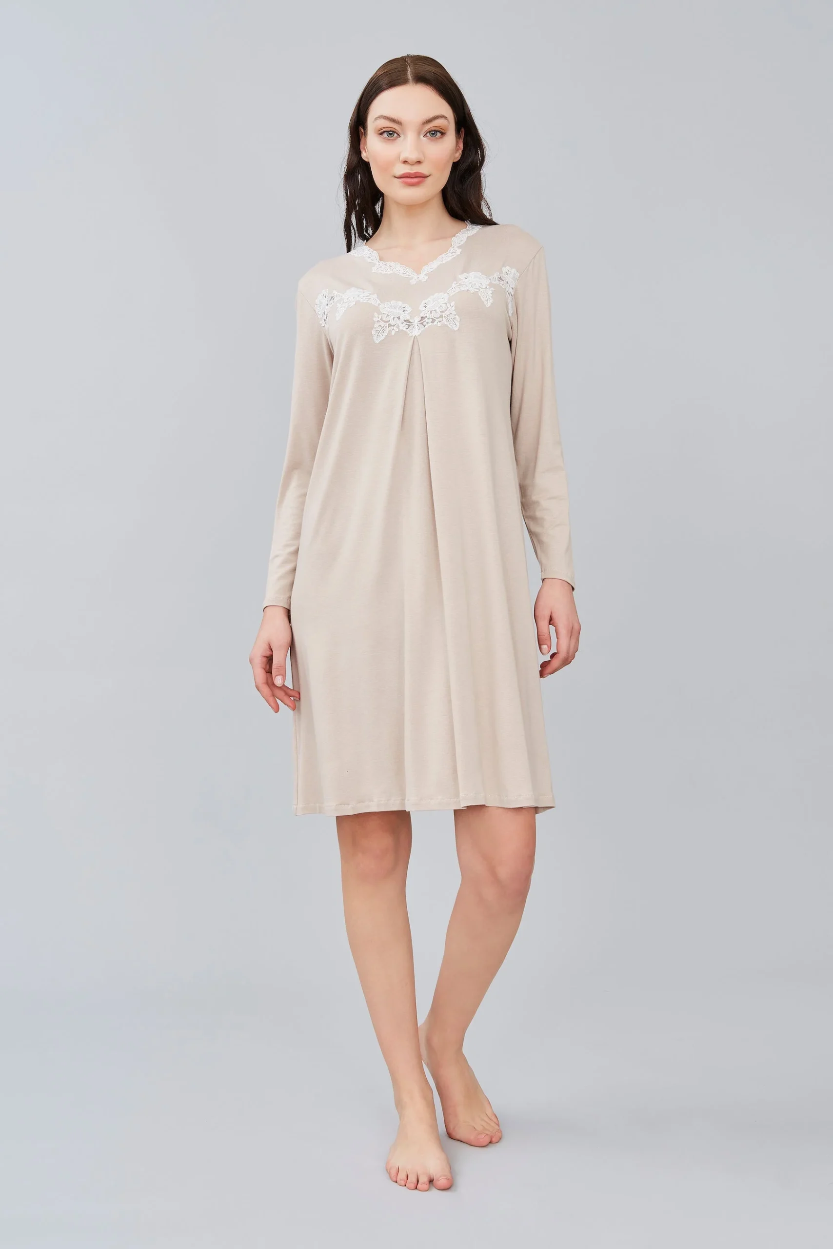 Viscose Jersey Short Nightgown