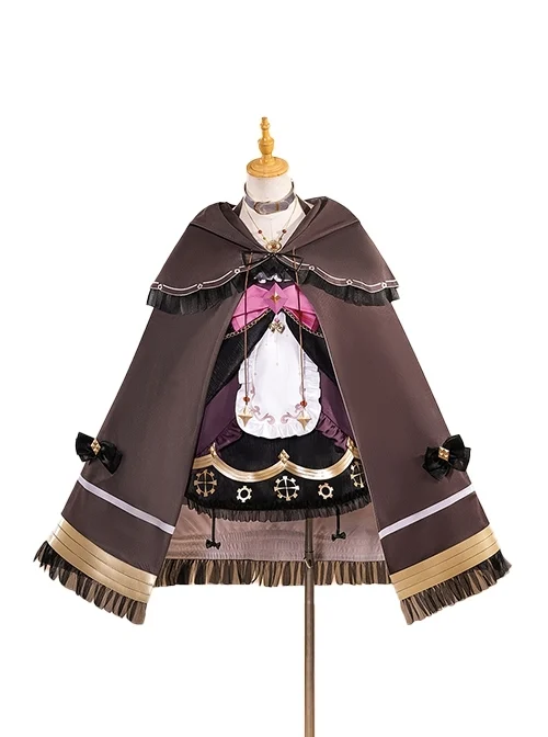 Vtuber Ace Taffy Berserker Outfit Halloween Cosplay Costume Full Set
