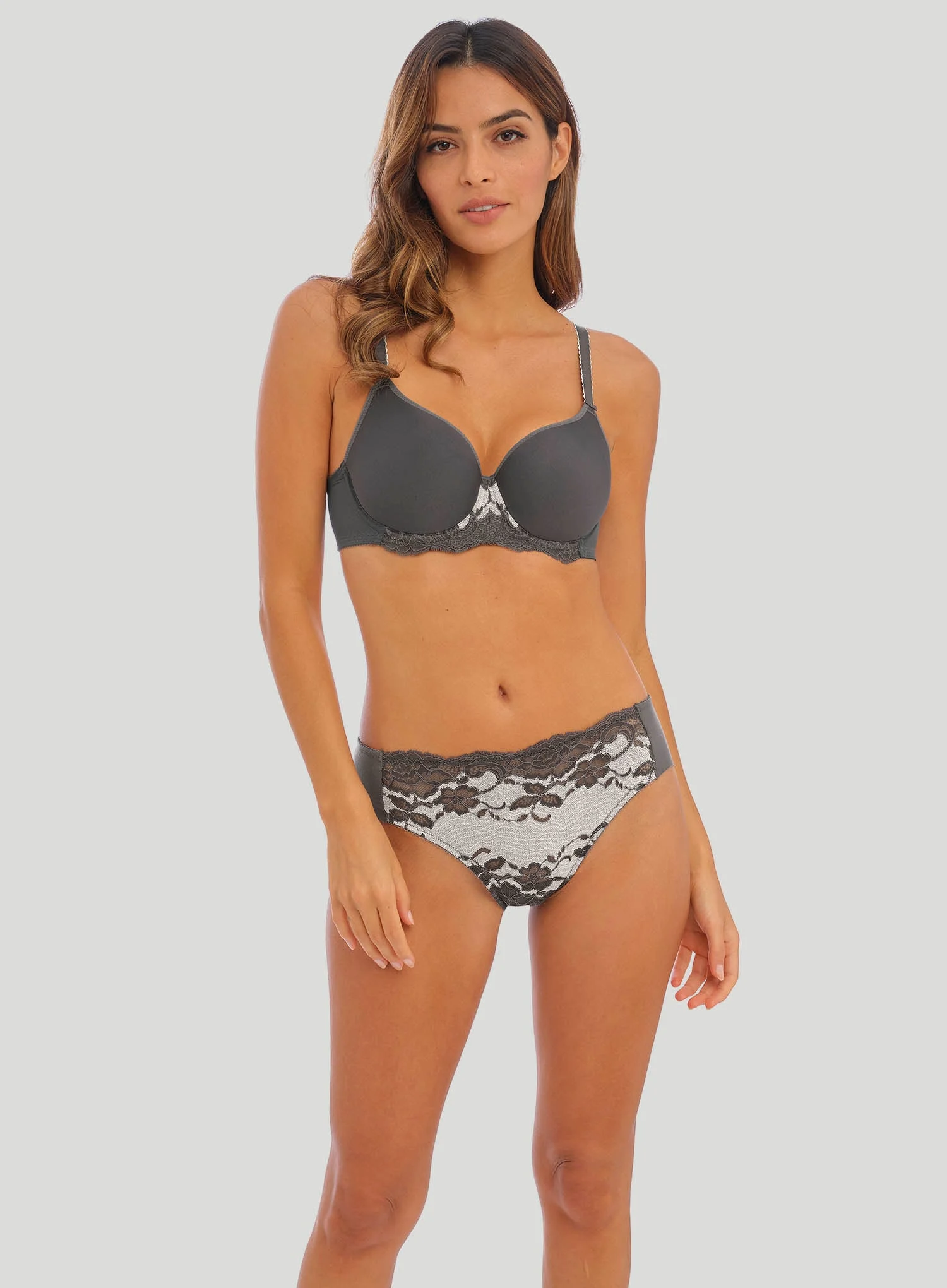 Wacoal: Florilege Brief Inky Flower