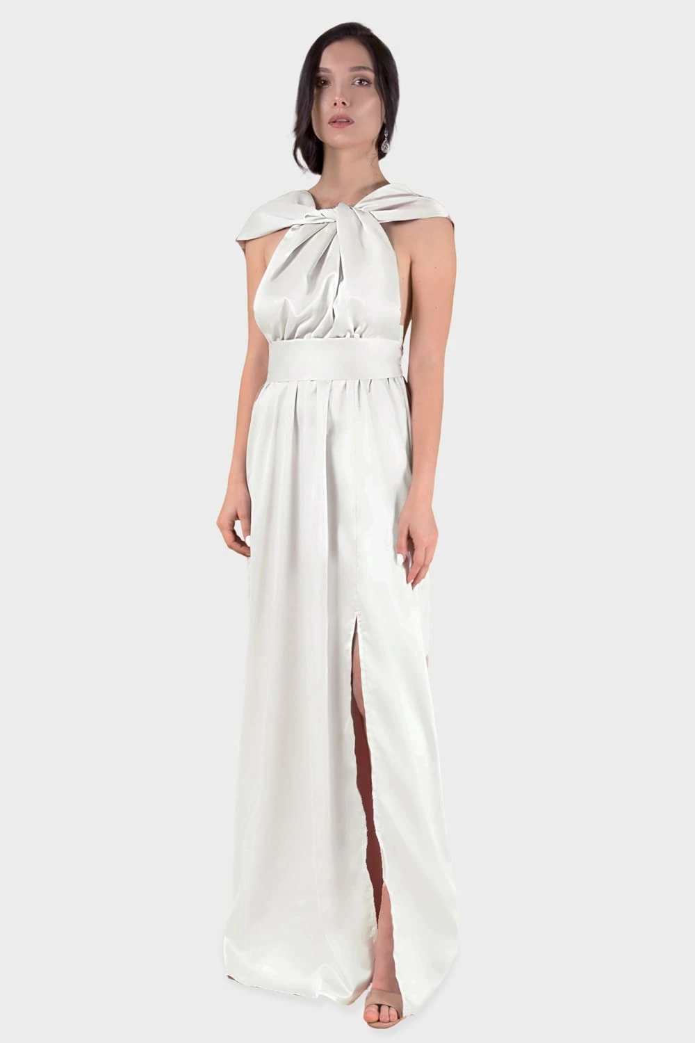 White Bridesmaid Dress