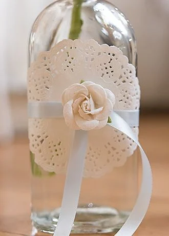 White Lace Paper Doilies Set of 30