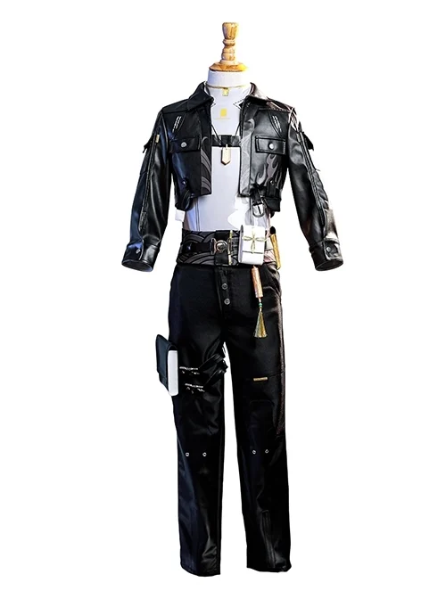 Wuthering Waves Male Rover Halloween Cosplay Costume Full Set