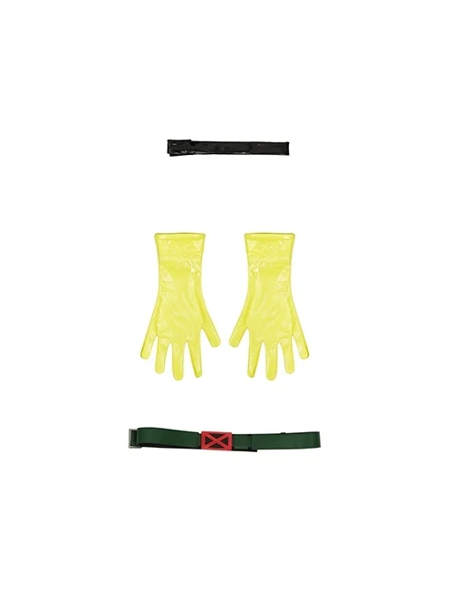 X-Men '97 Rogue Anna Marie Halloween Cosplay Accessories Gloves And Belt Including Mold And Headband
