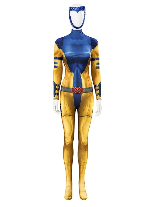 X Men Comics Phoenix Jean Grey Summers Halloween Cosplay Bodysuit Costume Full Set