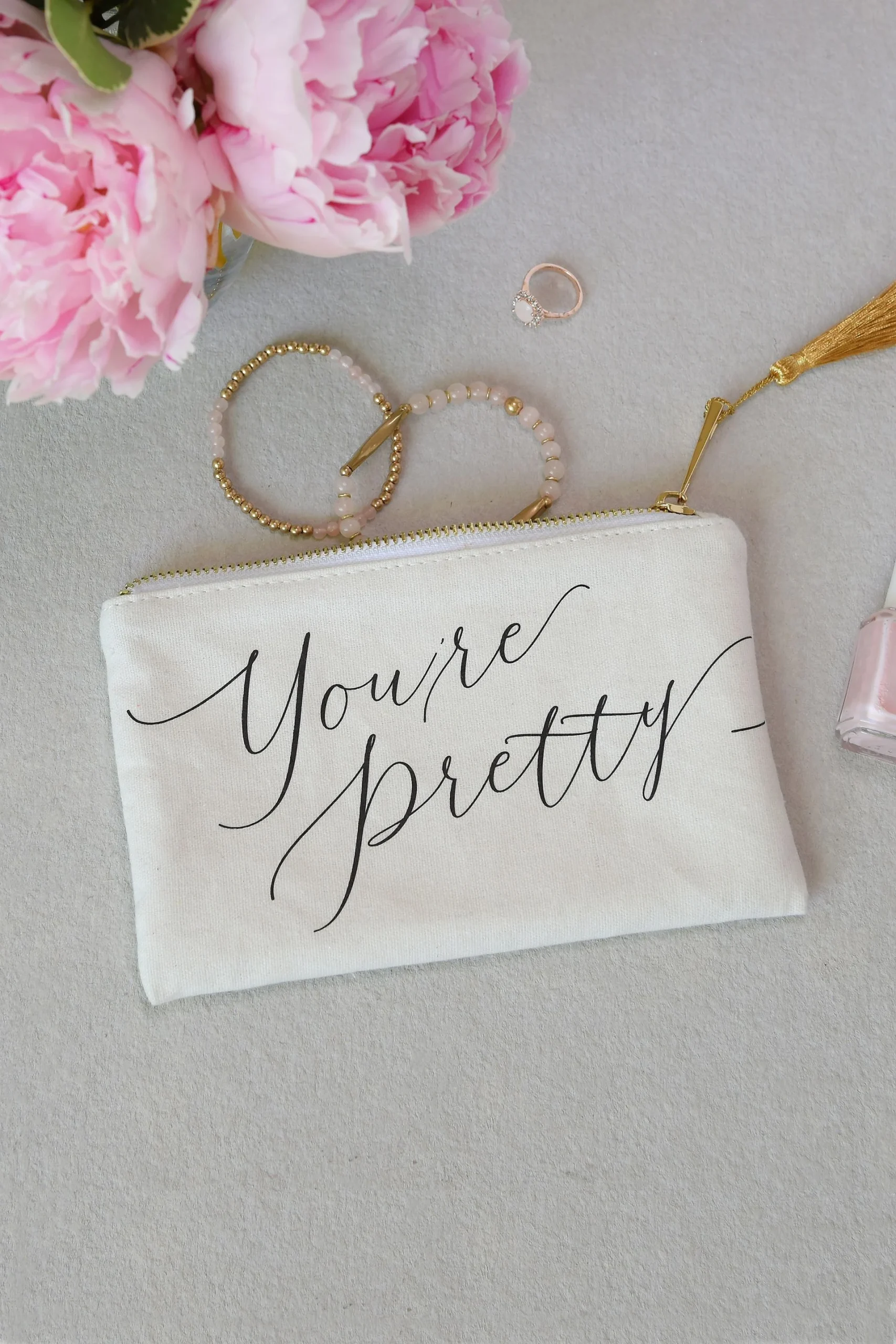 You Are Pretty Makeup Bag