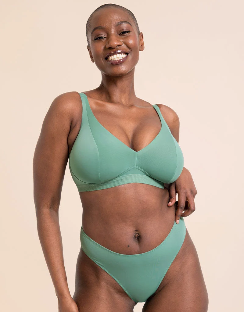 Zen Non-Wired Bralette Sage Green